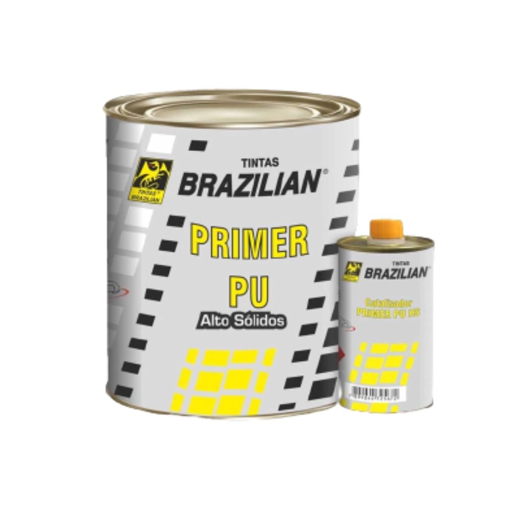 PRIMER PU CINZA 8.1 BRAZILIAN + CATALISADOR