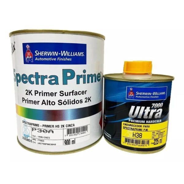 SPECTRA PRIME CINZA 900ml + CATALIZADOR H038 - SHERWIN-WILLIAMS