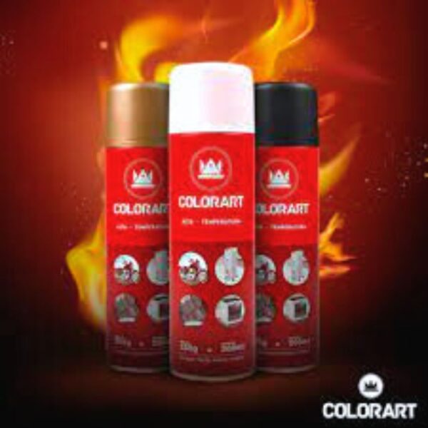 SPRAY VERMELHO ALTA TEMPERATURA COLORART 300ML - Image 2