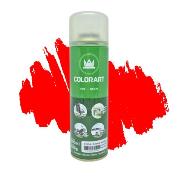SPRAY VERMELHO COLORART 300ML
