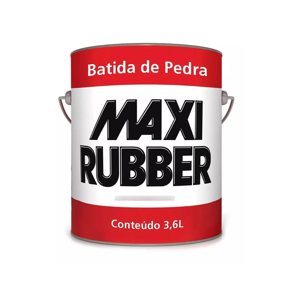 BATIDA DE PEDRA PRETO 3,6L MAXI RUBBER