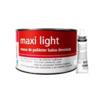 MASSA POLIESTER + CAT LIGHT 900G MAXI RUBBER