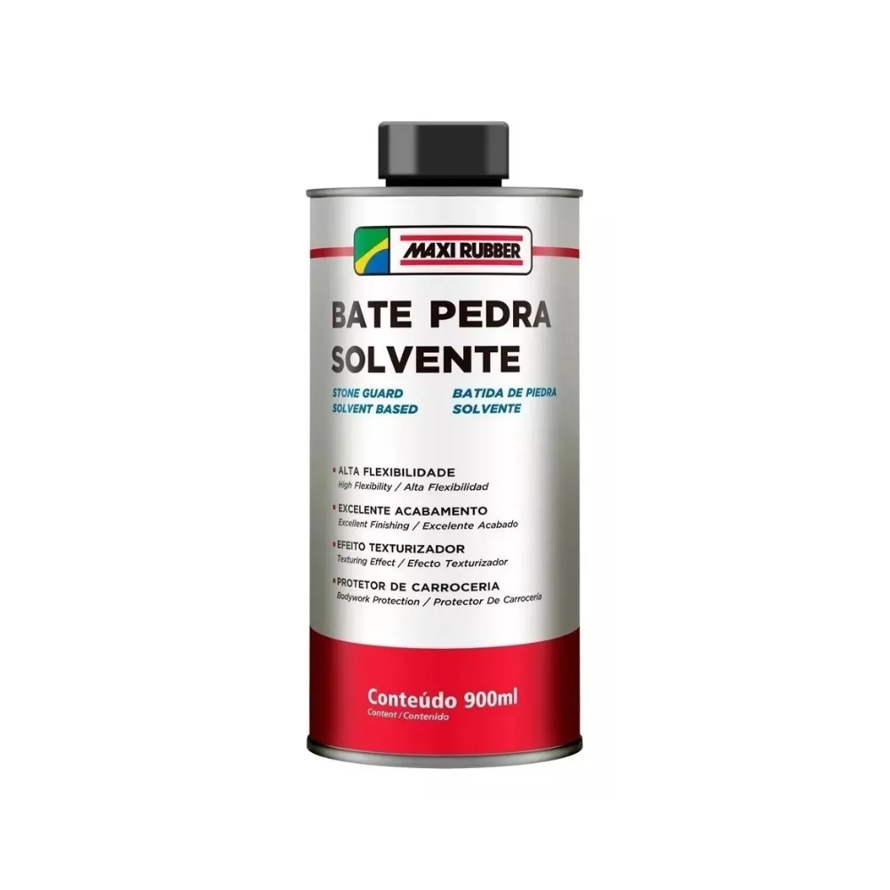 BATE PEDRA SOLVENTE 900ML MAXI RUBBER