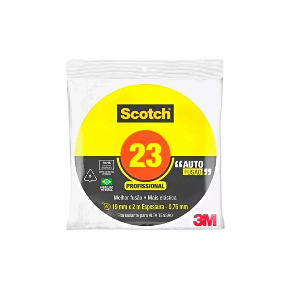 FITA AUTO FUSÃO SCOTCH 23 PROFISSIONAL 2M