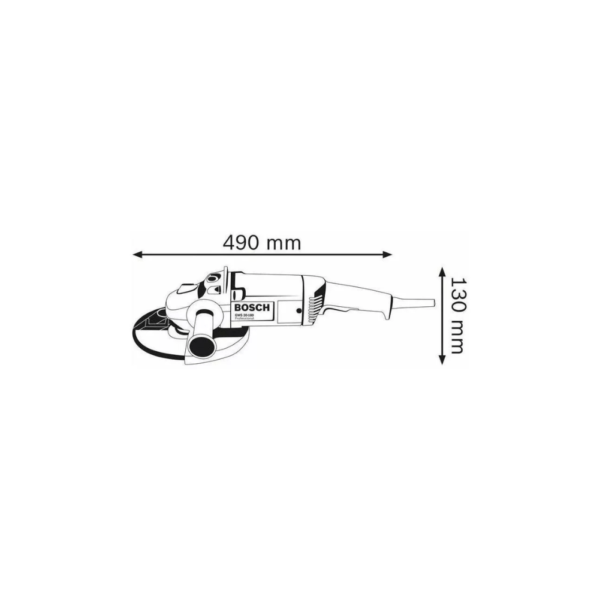 ESMERILHADEIRA ANGULAR '7' 2000W  220V BOSCH - Image 2