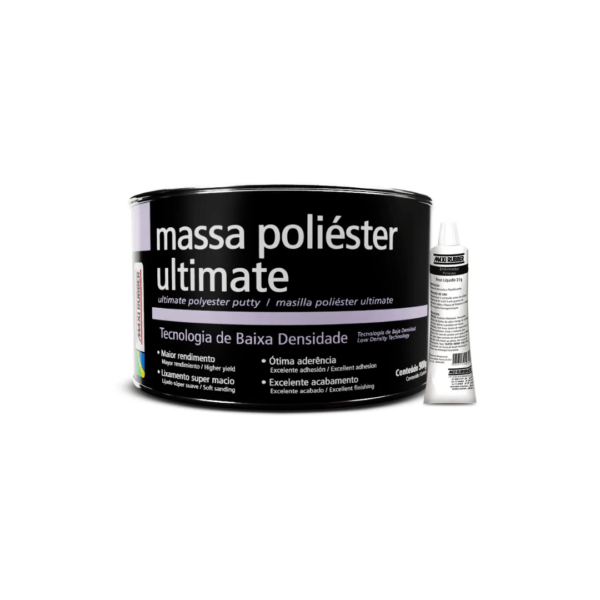 MASSA POLIÉSTER ULTIMATE 750G - MAXXI RUBBER